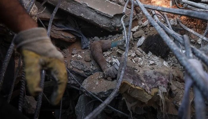 غزہ پر اسرائیلی حملے، وزارت صحت سربراہ کے بیٹے سمیت 3 فلسطینی شہید