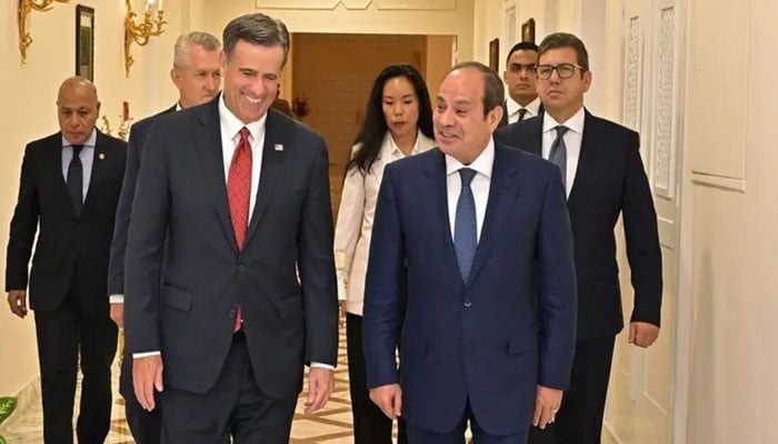 مشرق وسطیٰ میں کشیدگی، سی آئی اے سربراہ کی مصری صدر سے ملاقات