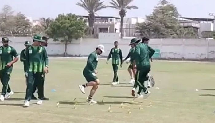 پاکستان مینز کرکٹ ٹیم کی ٹریننگ شروع