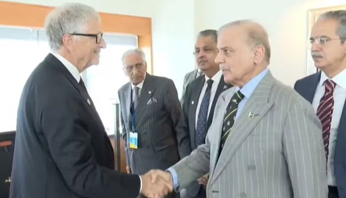 وزیراعظم کی نیویارک میں گیٹس فاؤنڈیشن کے چیئرمین بل گیٹس سے ملاقات
