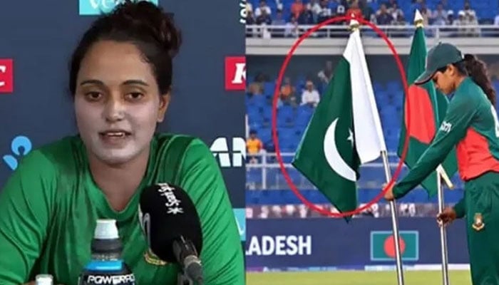 پاکستانی پرچم گرنے سے بچانے پر بنگلہ دیشی کپتان سے بھارتی میڈیا ناراض