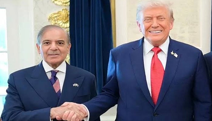 ٹرمپ نے شہباز شریف کا اقوام متحدہ میں اپنی تعریف والا خطاب شیئر کردیا
