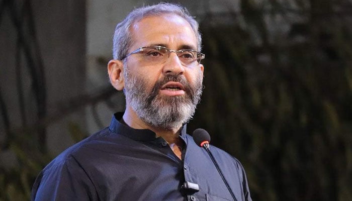 منعم ظفرکی مقتول حافظ روشم خان کے والد سے ملاقات، تعزیت کی