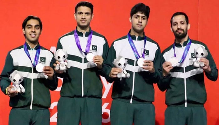ایشین گیمز، اسکواش ٹیم نے پاکستان کو پہلا سلور میڈل دلادیا، فائنل میں ملائیشیا کامیاب