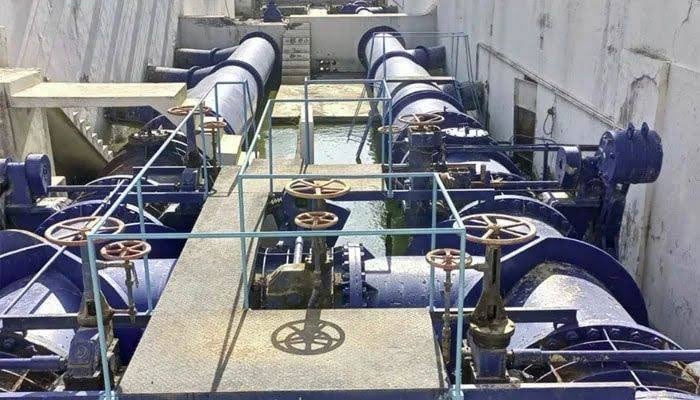 دھابیجی پمپنگ اسٹیشن پر شٹ ڈاؤن کراچی کو دس کروڑ گیلن پانی کمی کا سامنا