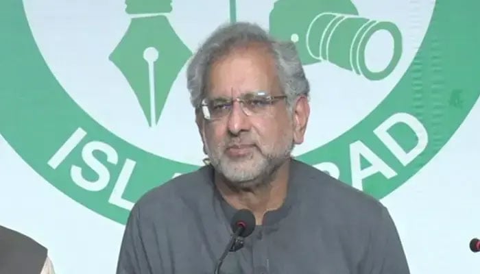 ایمرجنسی اور گورنر راج عوامی مینڈیٹ کی مکمل نفی، شاہد خاقان