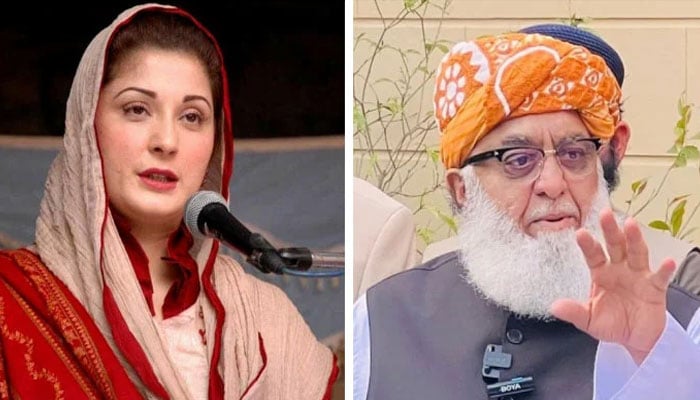 فضل الرحمٰن سے دہشت گردی کی پشت پناہی کرنے والوں کی حمایت کی توقع نہیں تھی، مریم نواز