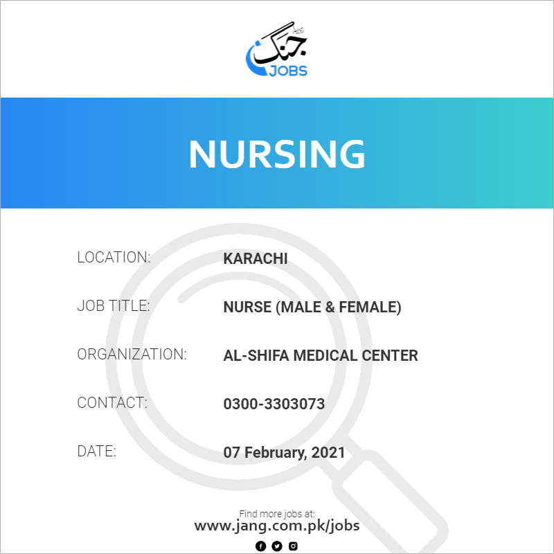 Nurse (Male & Female)