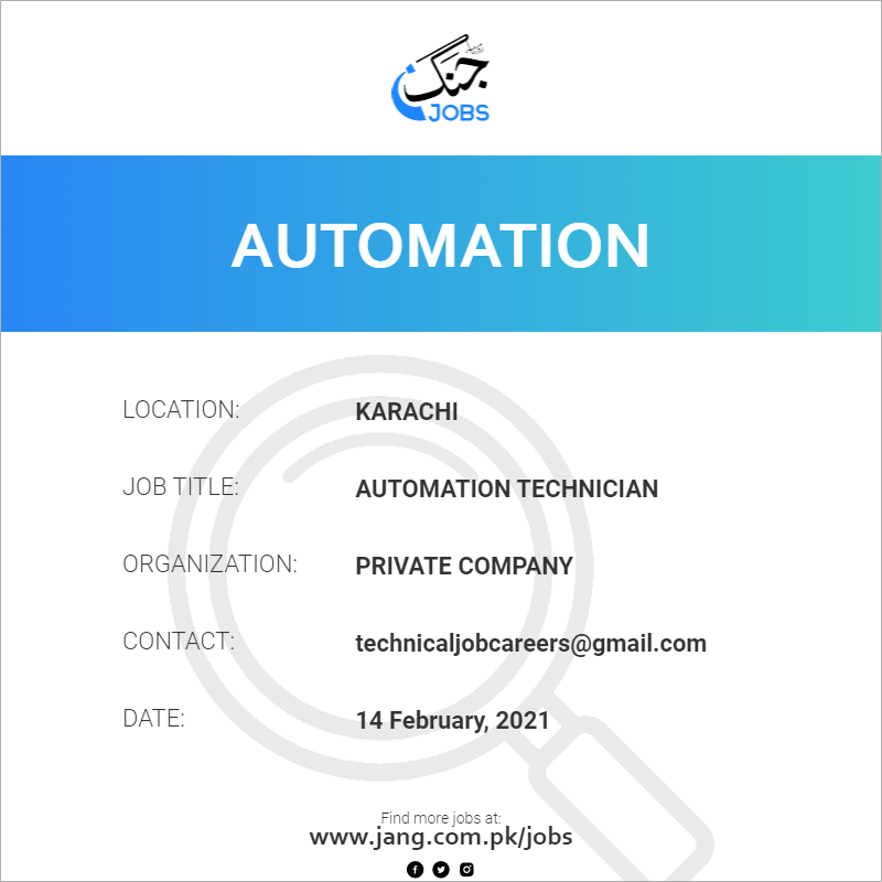 Automation Technician