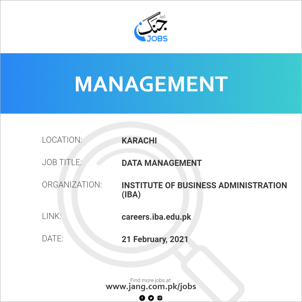 Data Management 
