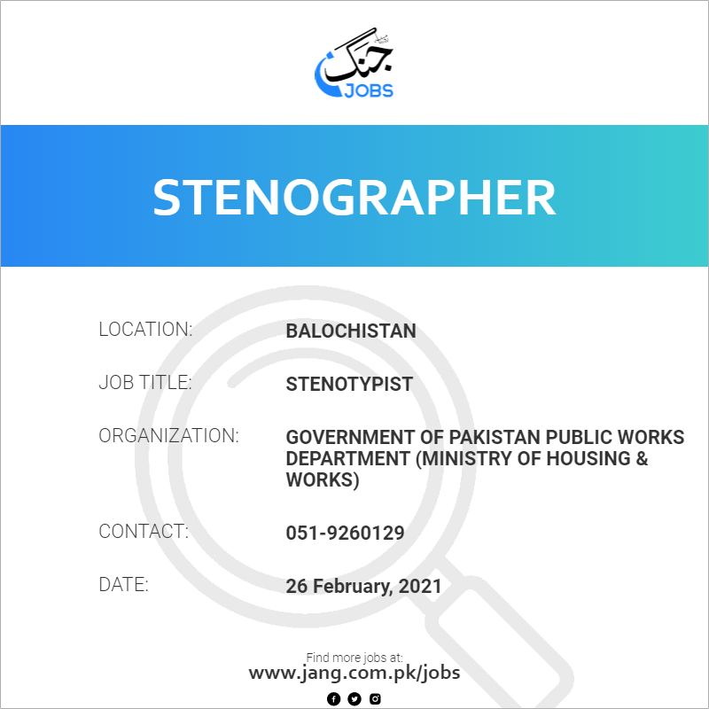 Stenotypist