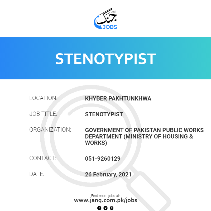 Stenotypist