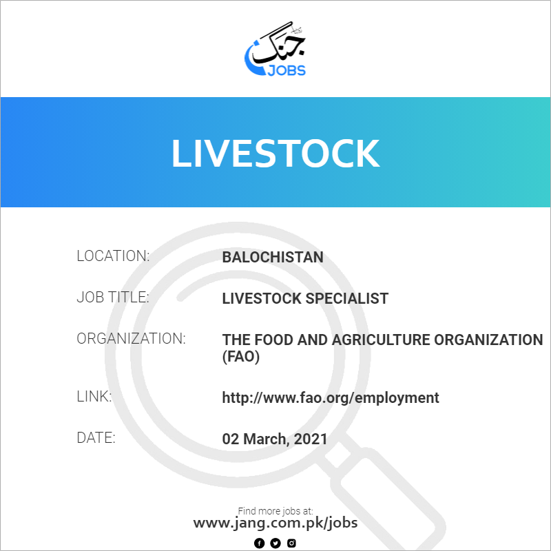 Livestock Specialist