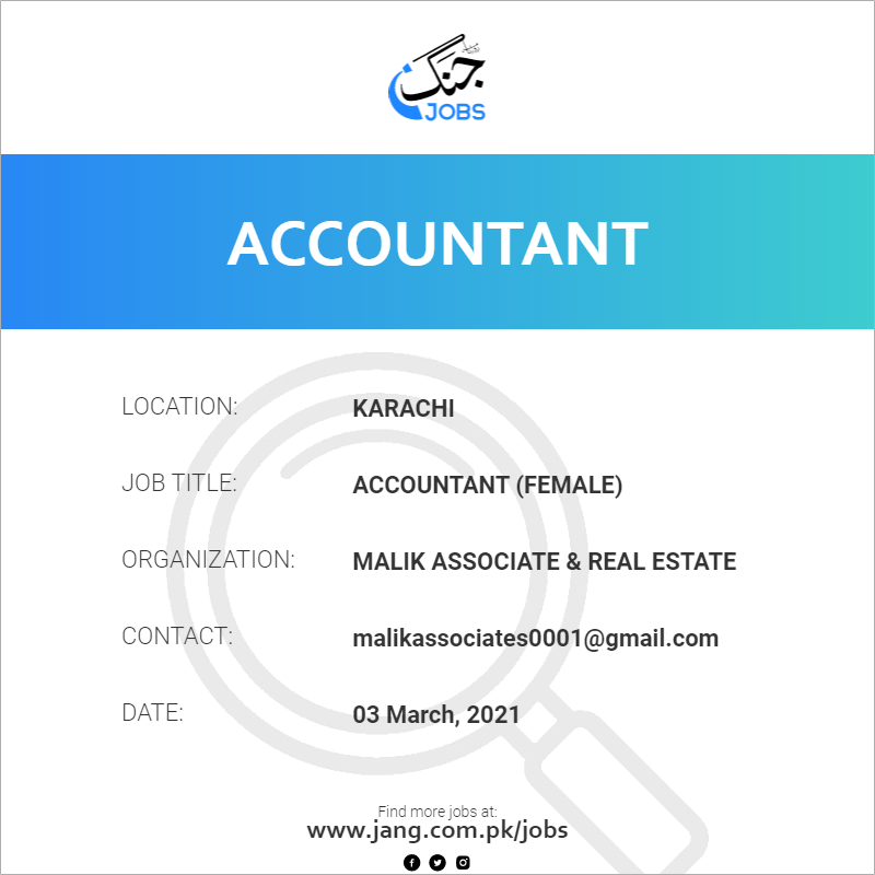 Accountant (Female)