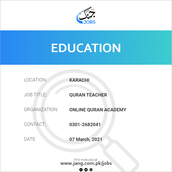 Quran Teacher
