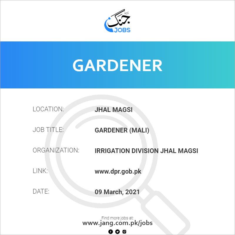 Gardener (Mali)