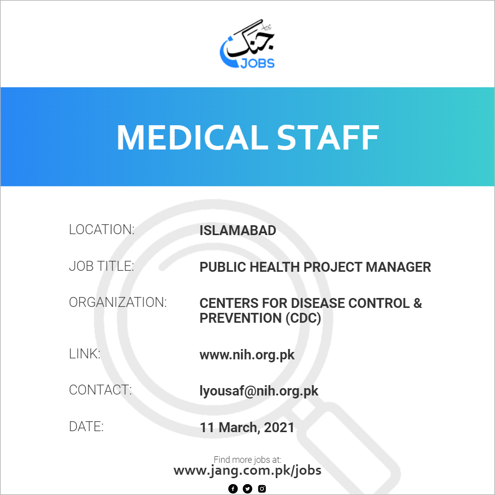 Public Health Project Manager