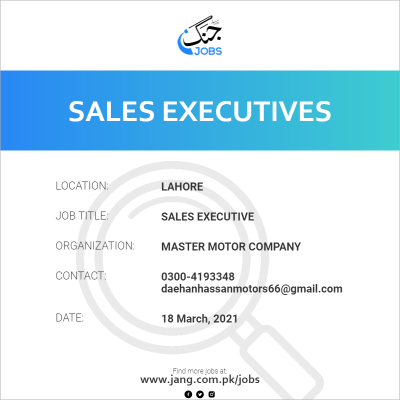 Sales Executive