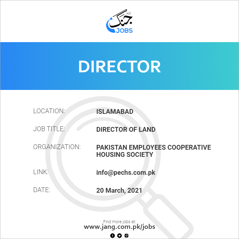 Director Of Land