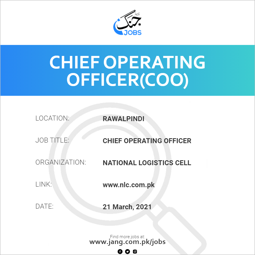 chief-operating-officer-job-national-logistics-cell-jobs-in