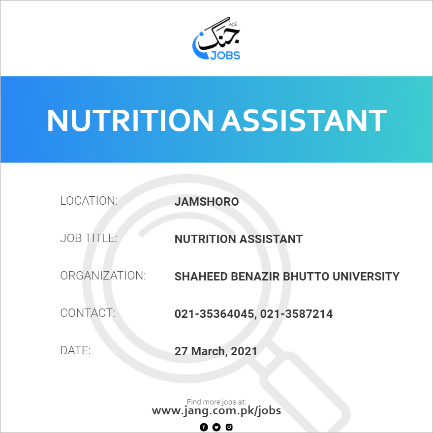 Nutrition Assistant