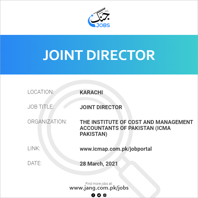 Joint Director