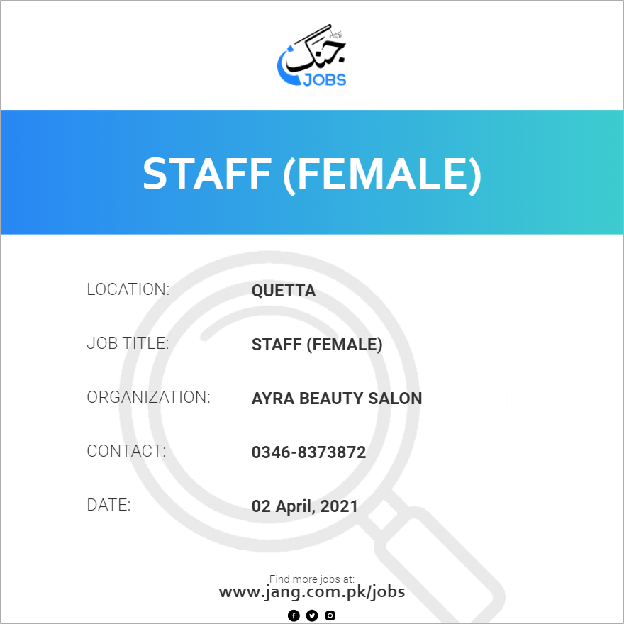 Staff (Female)