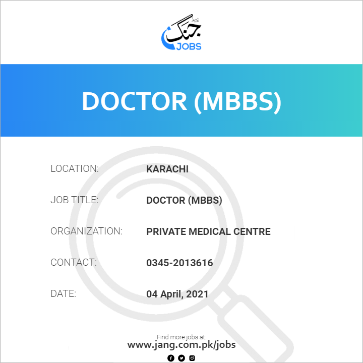 Doctor (MBBS)