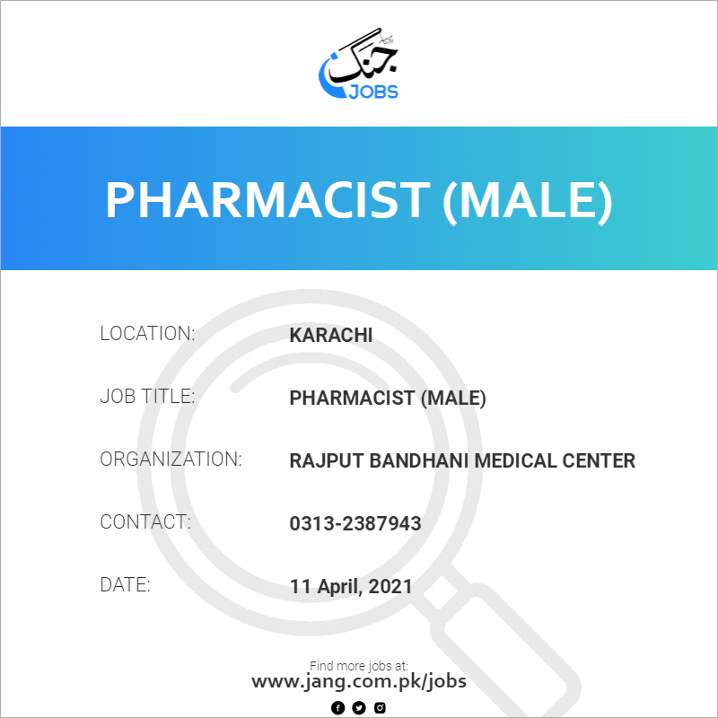 Pharmacist (Male)