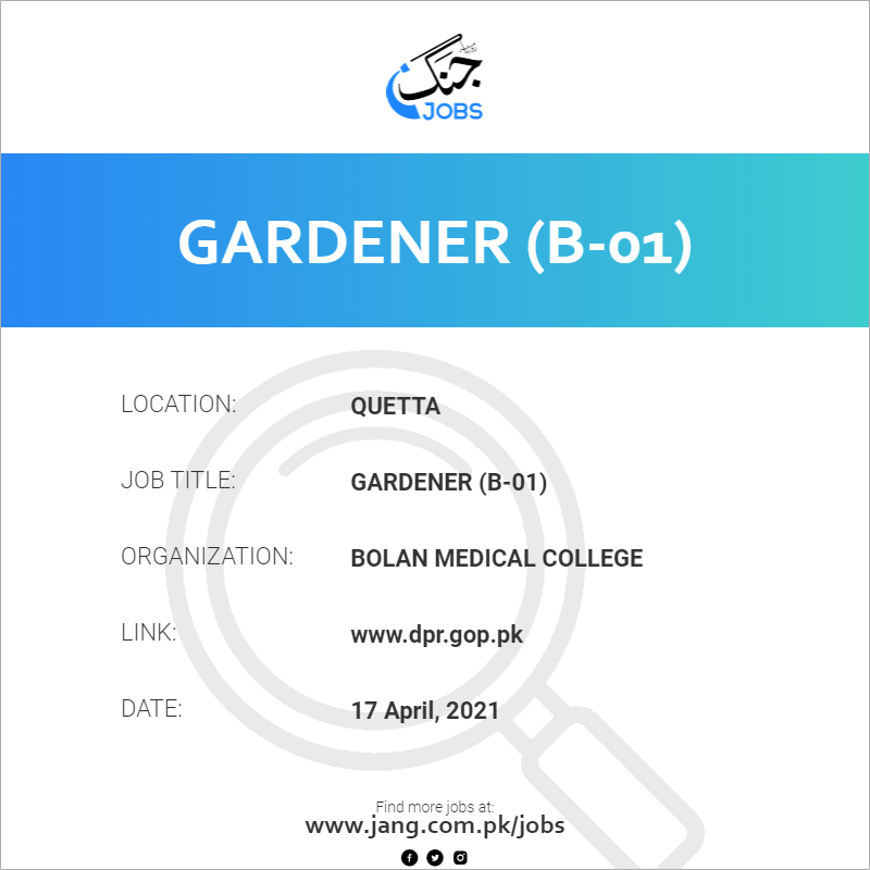 Gardener (B-01)