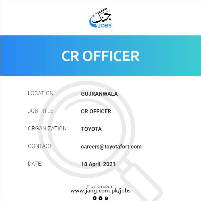 CR Officer