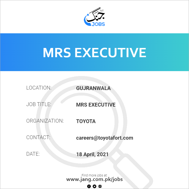 MRS Executive
