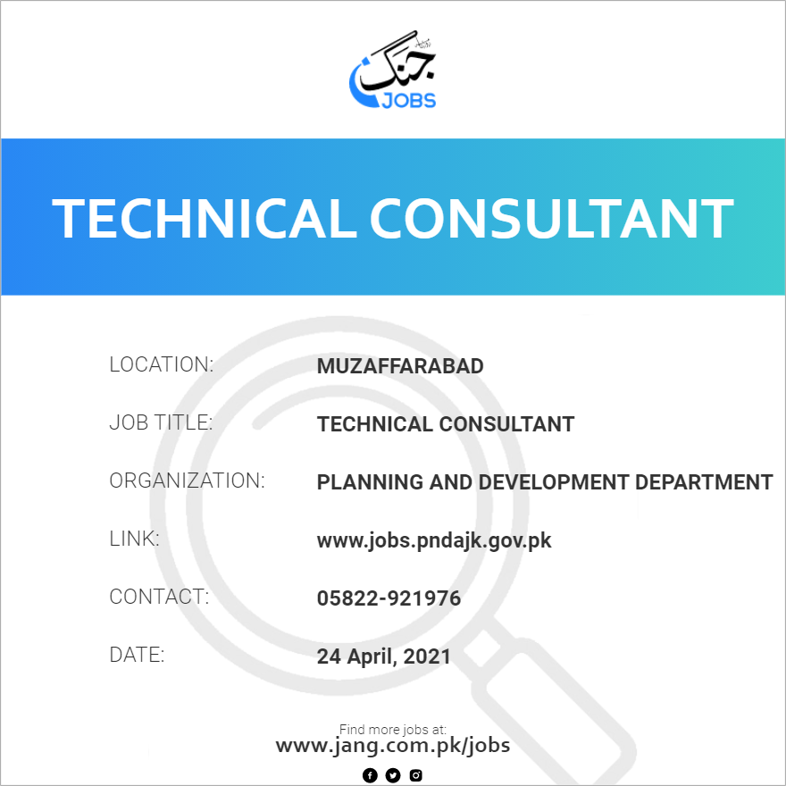 Technical Consultant