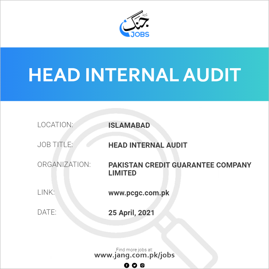 Head Internal Audit