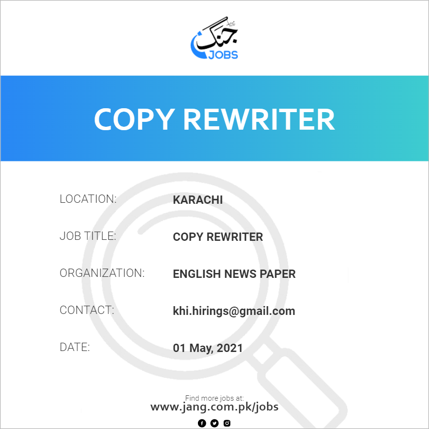 Copy Rewriter