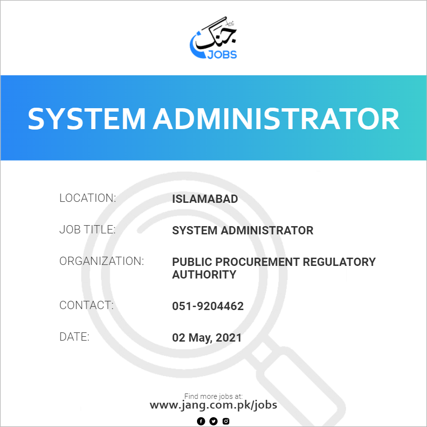 System Administrator