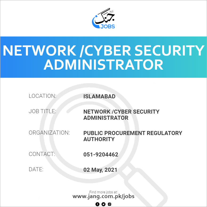 Network /Cyber Security Administrator