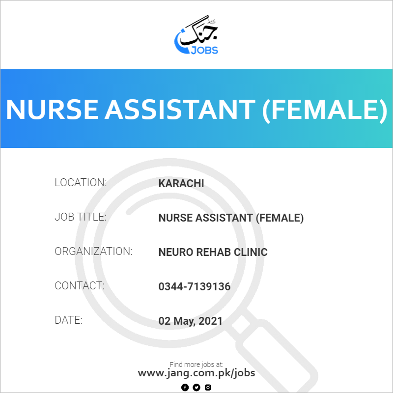 Nurse Assistant (Female)