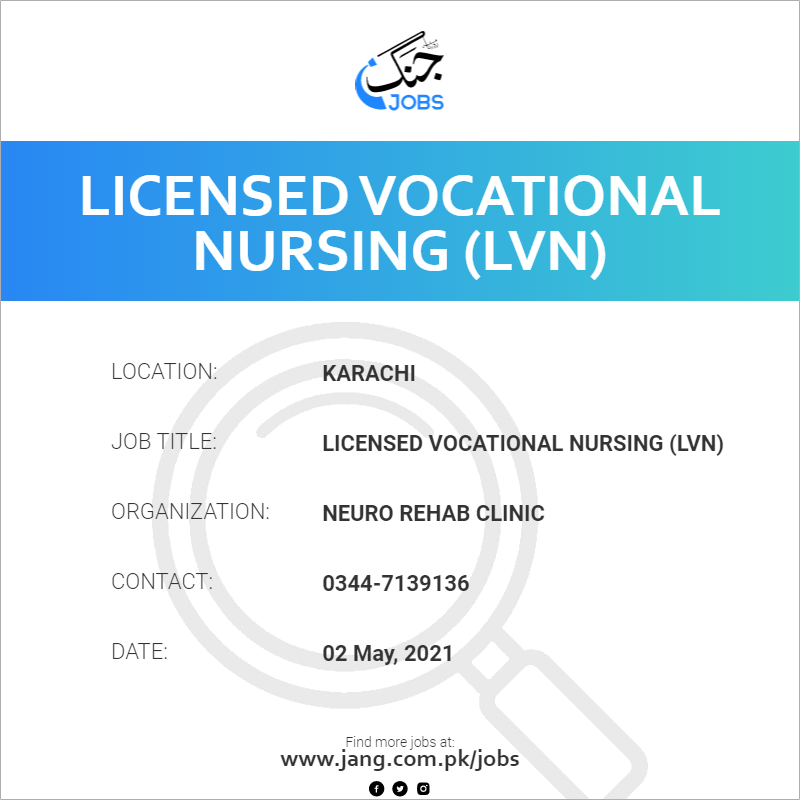 Licensed Vocational Nursing (LVN)