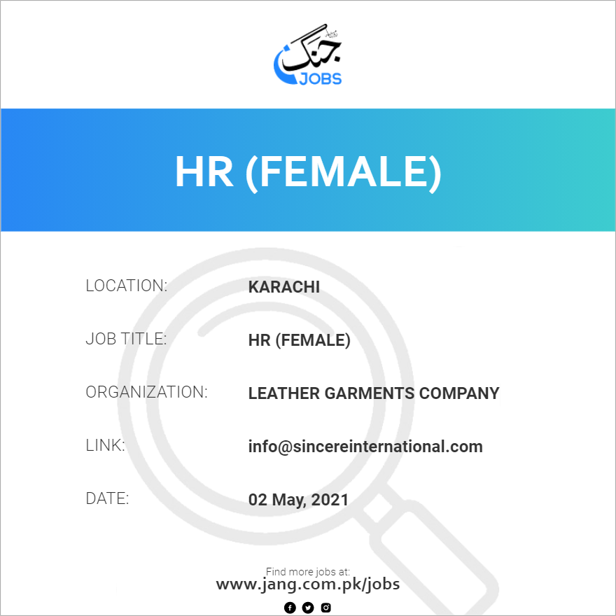 HR (Female)