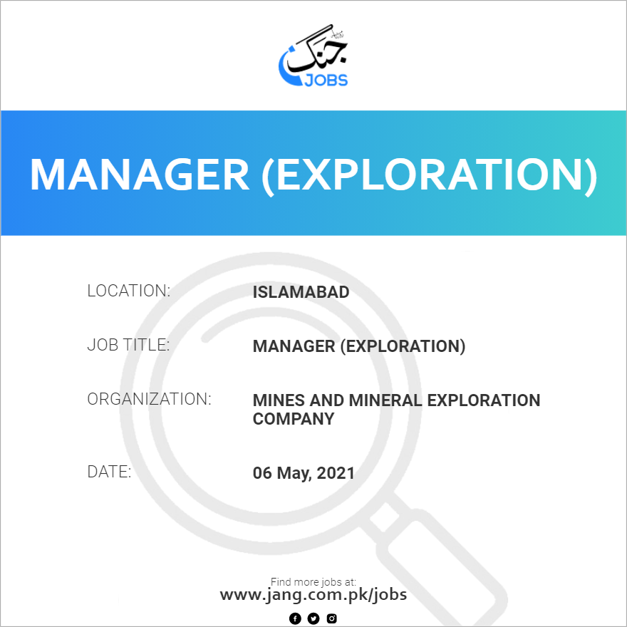 Manager (Exploration)