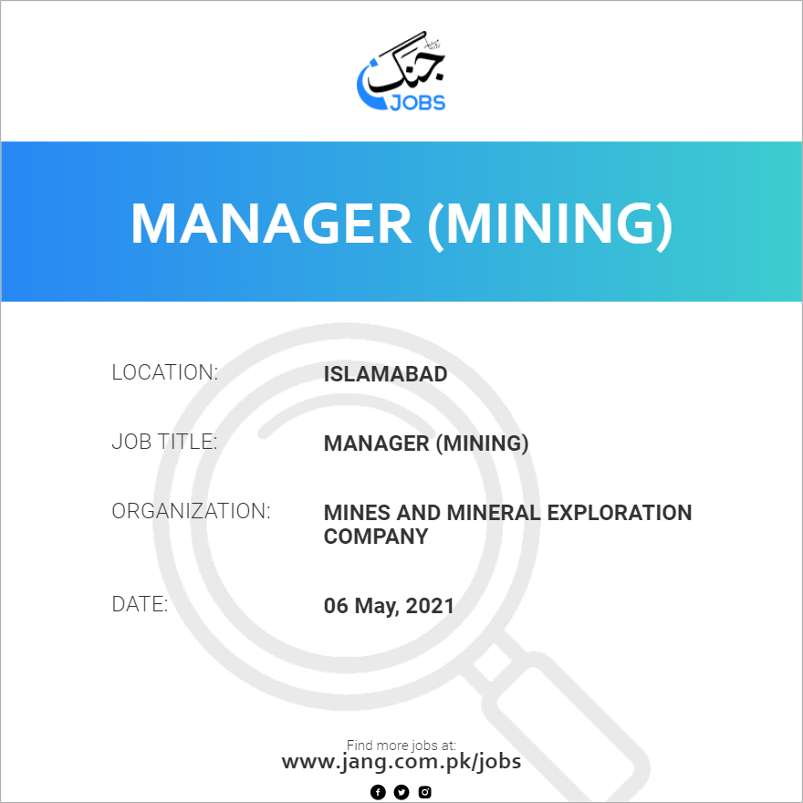Manager (Mining)
