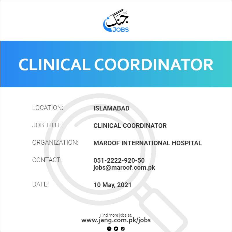 Clinical Coordinator