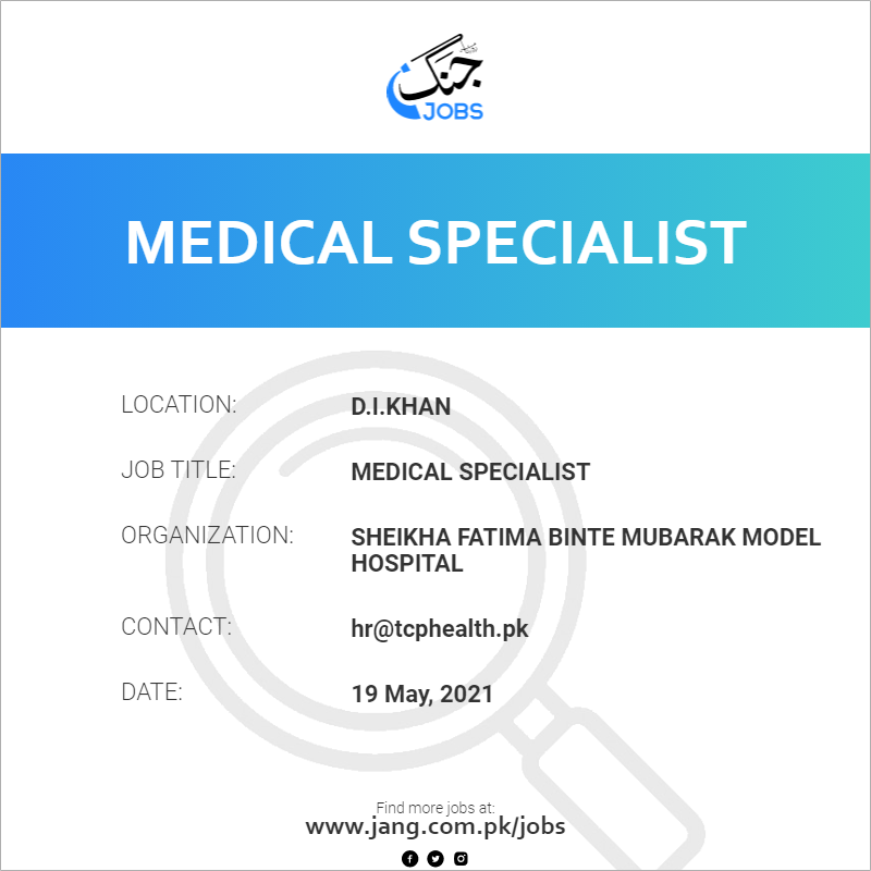 Medical Specialist