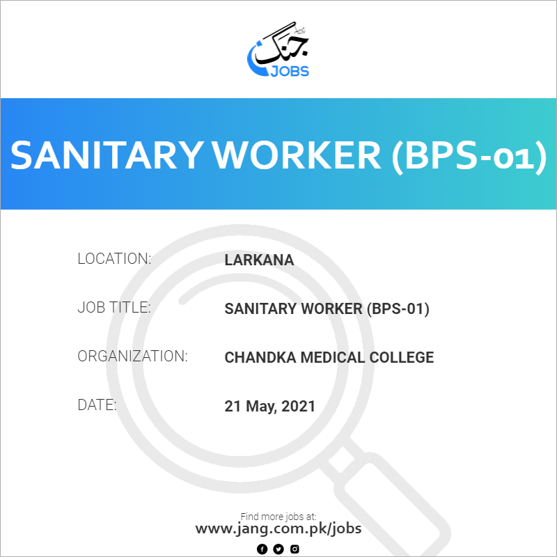 Sanitary Worker (BPS-01)