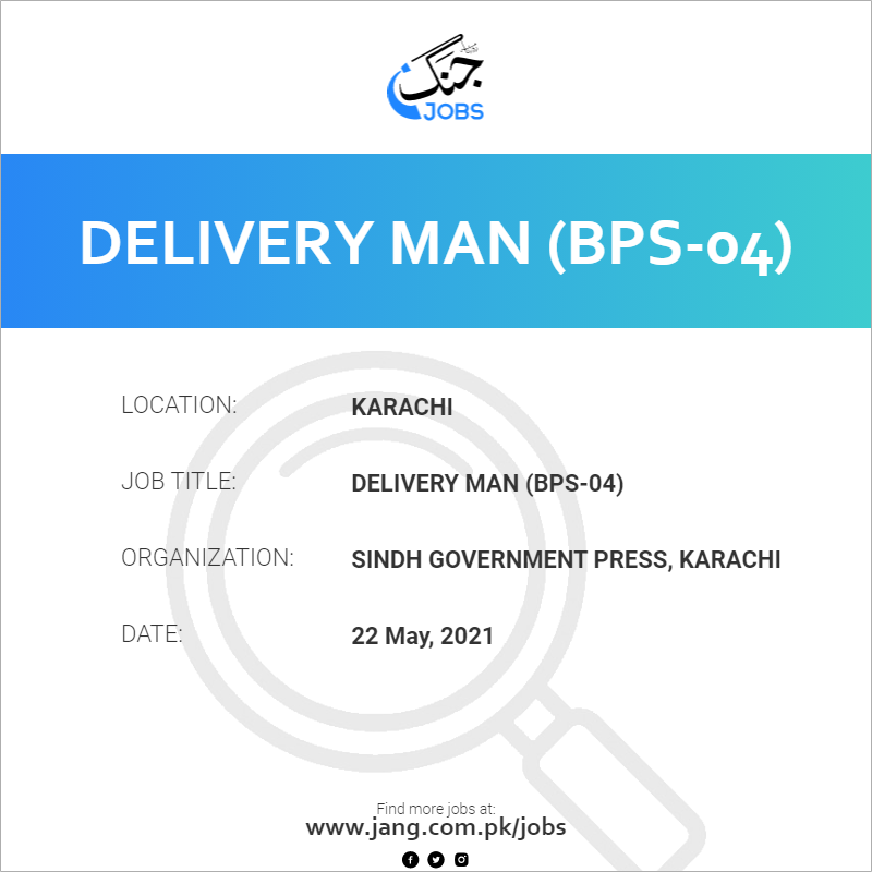 Delivery Man (BPS-04)