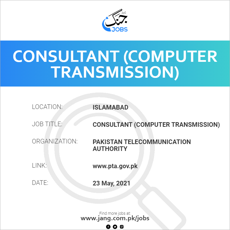 Consultant  (Computer Transmission)