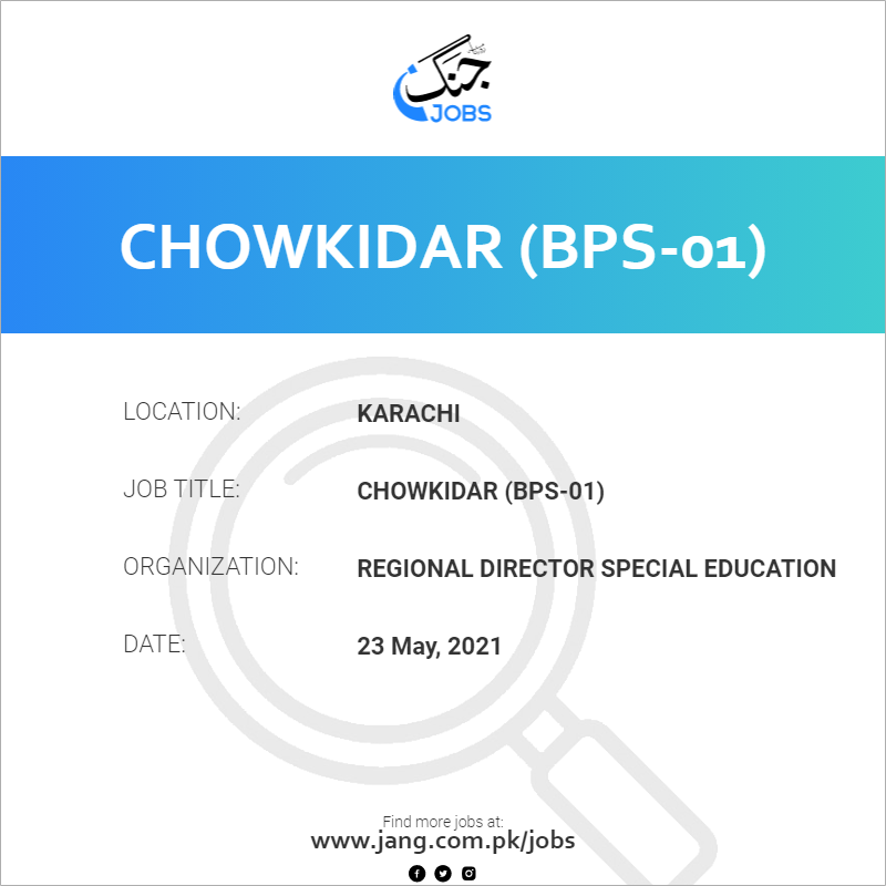 Chowkidar (BPS-01)