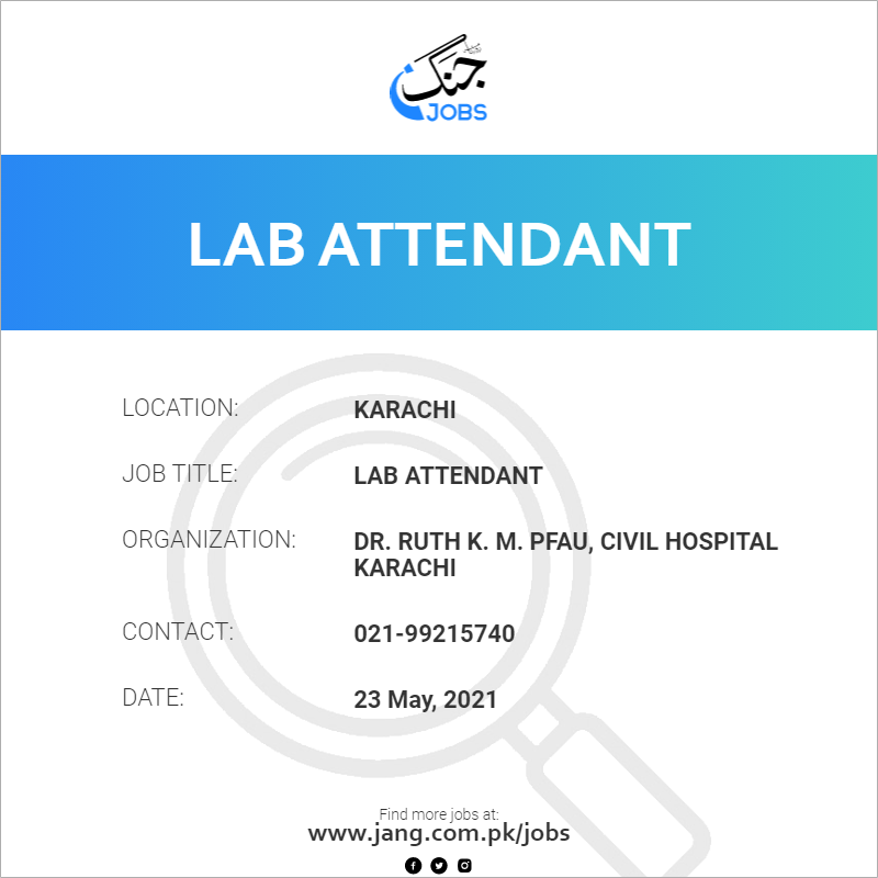 Lab Attendant