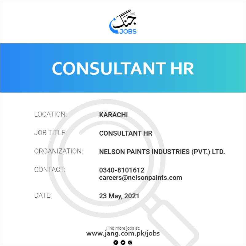Consultant HR